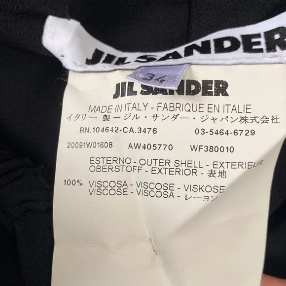 Jil Sander Black Gothic Cape Avant Garde Dress - Picture 9 of 10